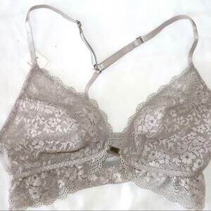 Gilligan & O'Malley‎ XS Brand New Pale Pink Front Close Lace Bra